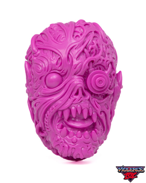 Gorelords Monitorr Head with set of 12 Figures - Bright Purple